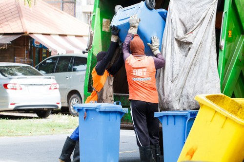 Greenwich residents utilizing skip hire for waste management