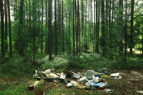 Modern waste disposal methods for construction debris